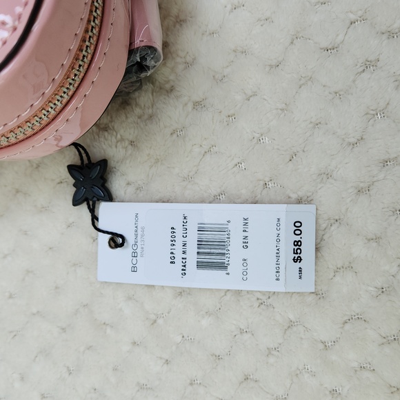Nwt BCBGeneration Grace Mini Convertible Belt Bag Clutch - Picture 6 of 8